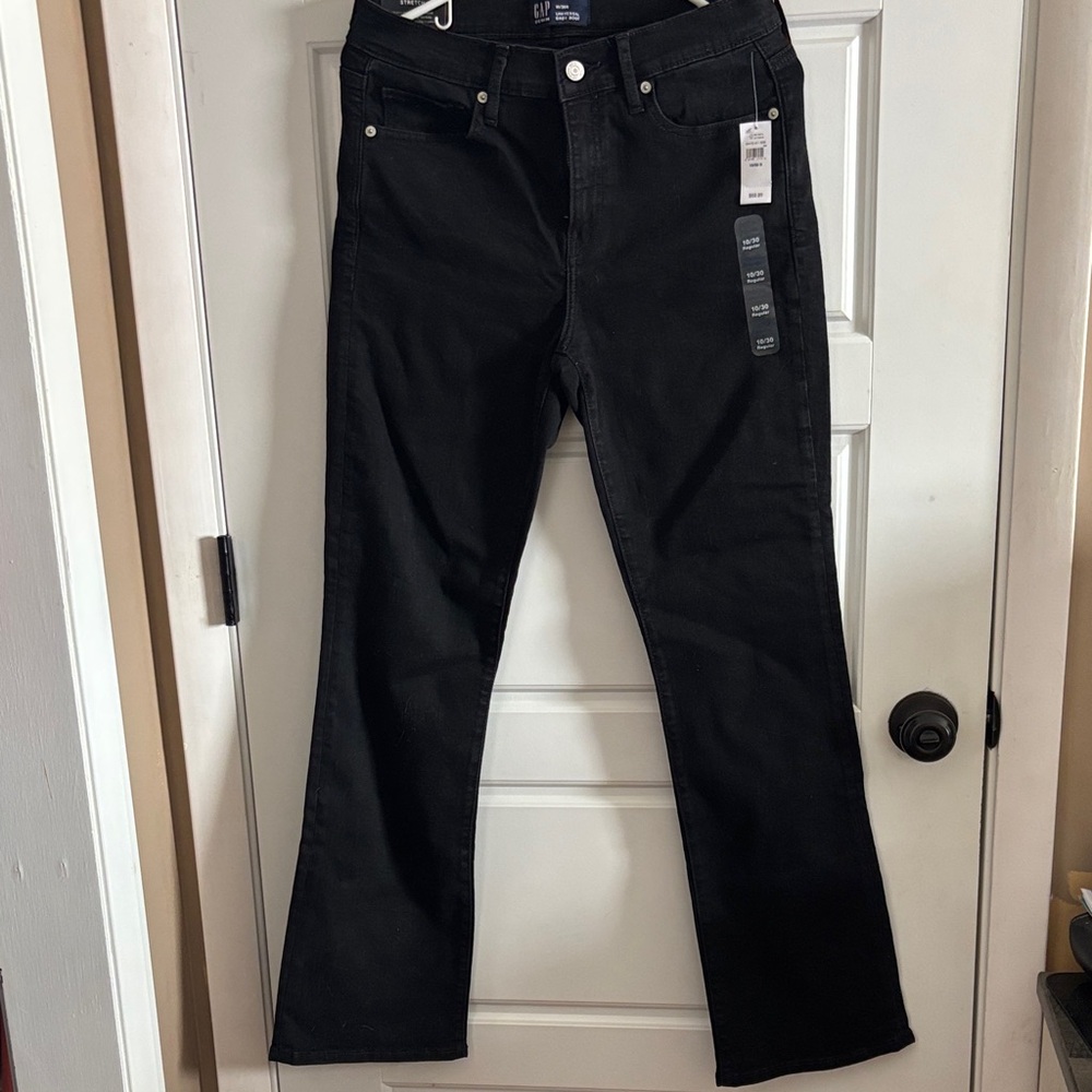 GAP Women's Black Flare Jeans